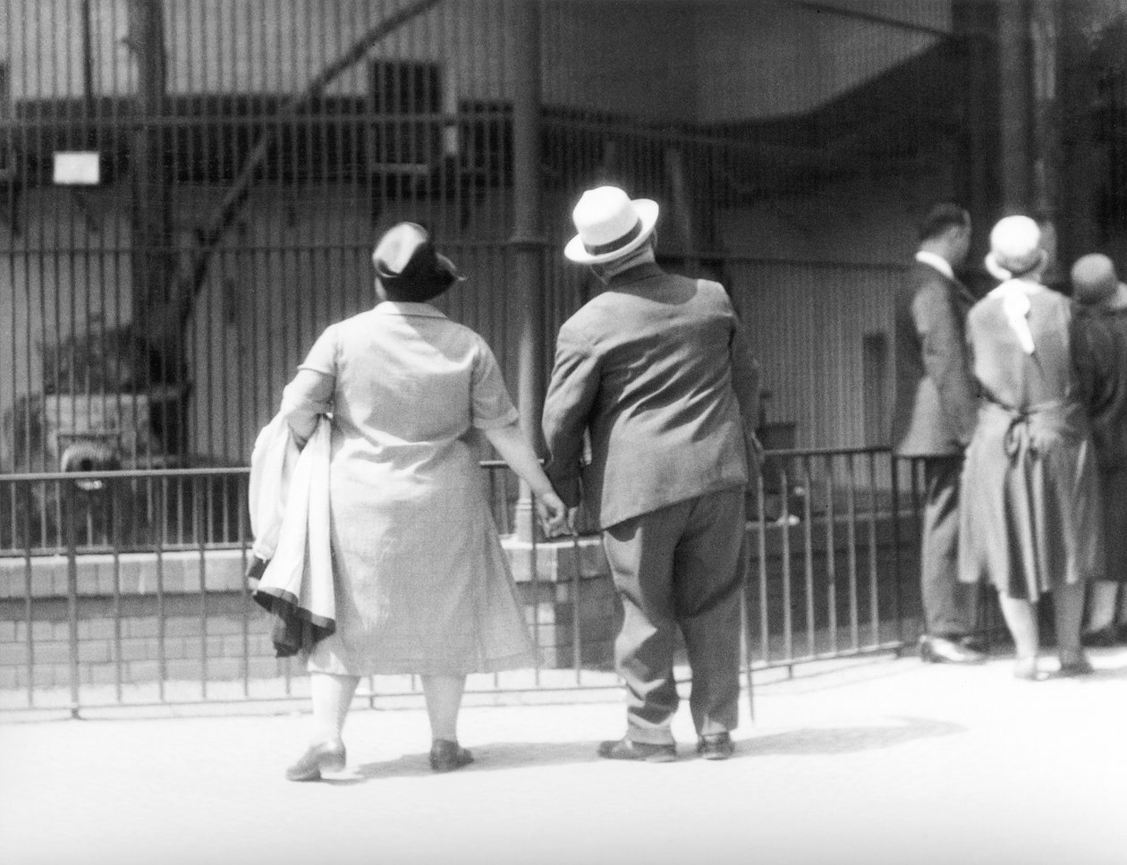 I Zoologisk Have, Berlin, Tyskland, 1930 af Tina Modotti