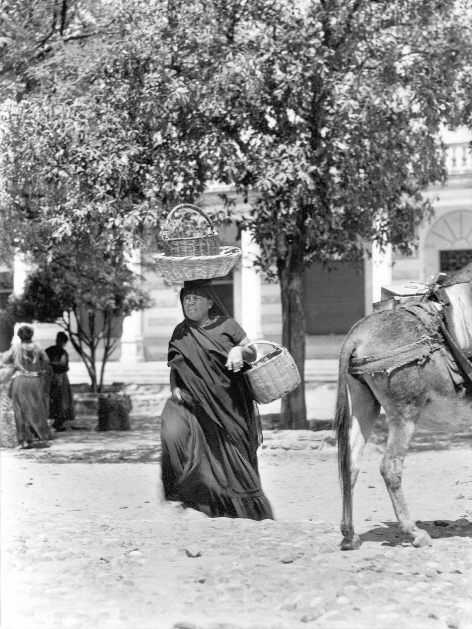 Kvinde i Tehuantepec, Mexico, 1929 af Tina Modotti