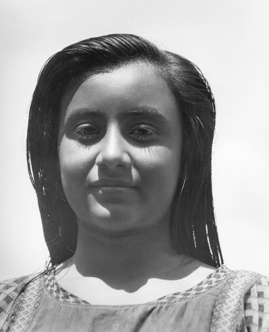 Kvinde fra Tehuantepec, Mexico, 1929 af Tina Modotti
