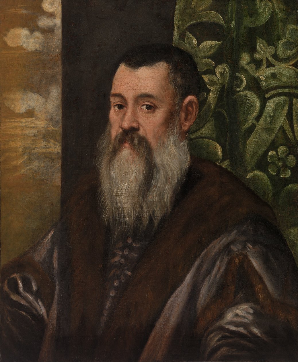 Portræt af en gentleman af Tintoretto (Jacopo Robusti)