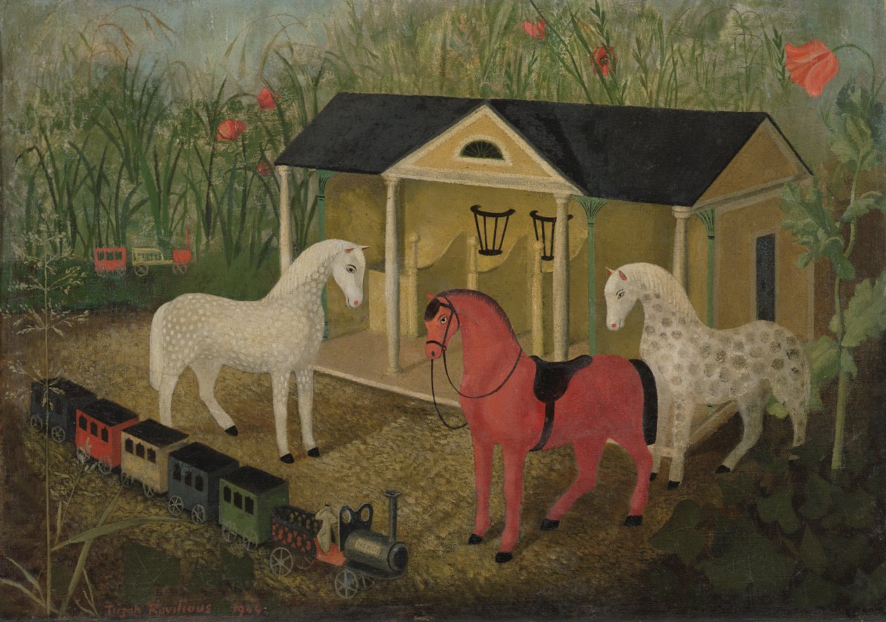 Heste og tog af Tirzah Ravilious