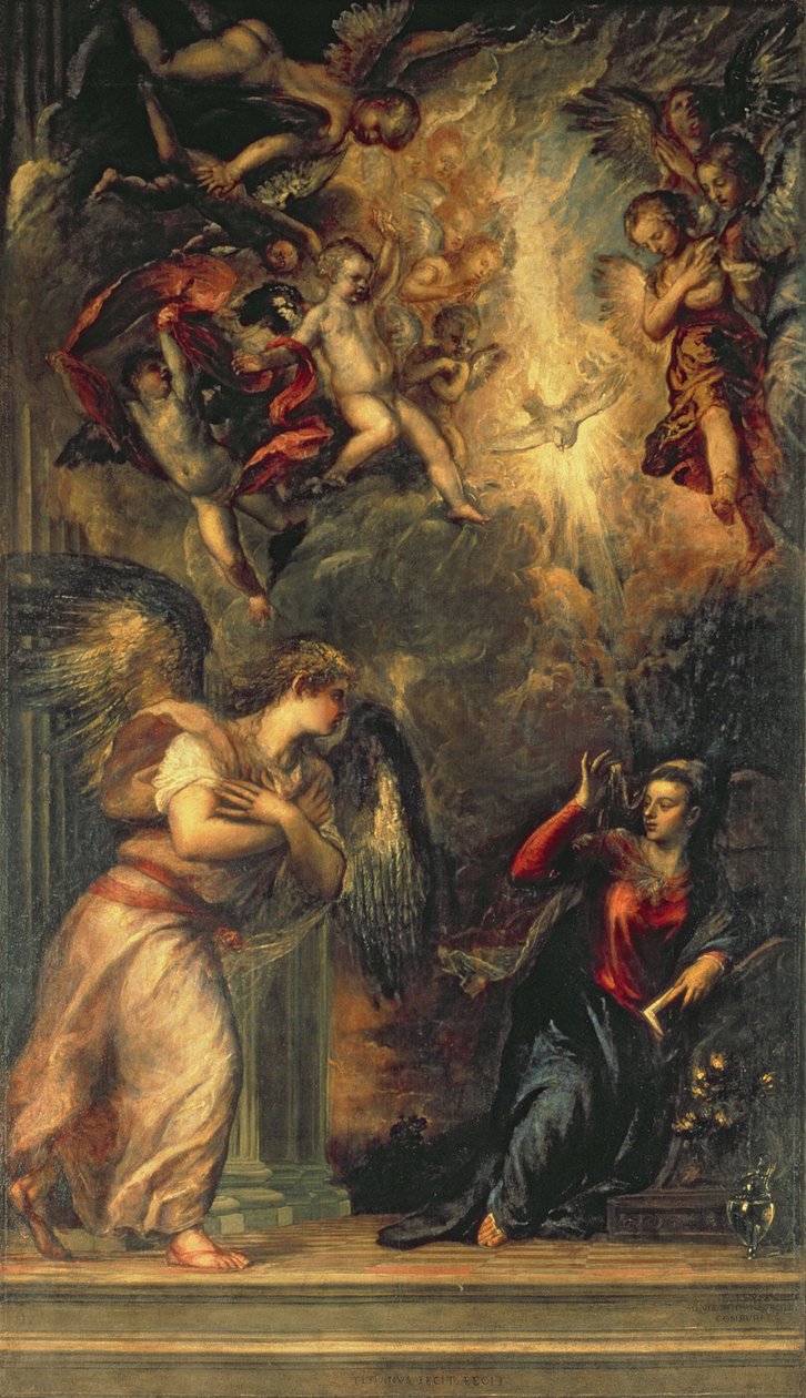 Bebudelse af Tiziano Vecelli