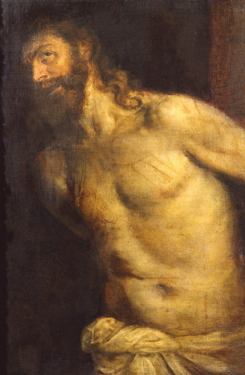 Kristus Flagelleret, c.1560 af Tiziano Vecelli