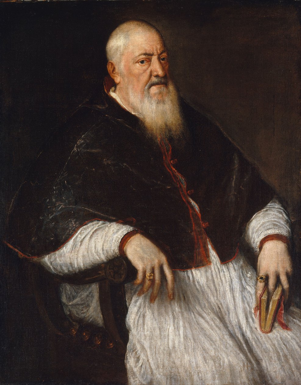 Filippo Archinto, ærkebiskop af Milano, ca. 1555 af Tiziano Vecelli
