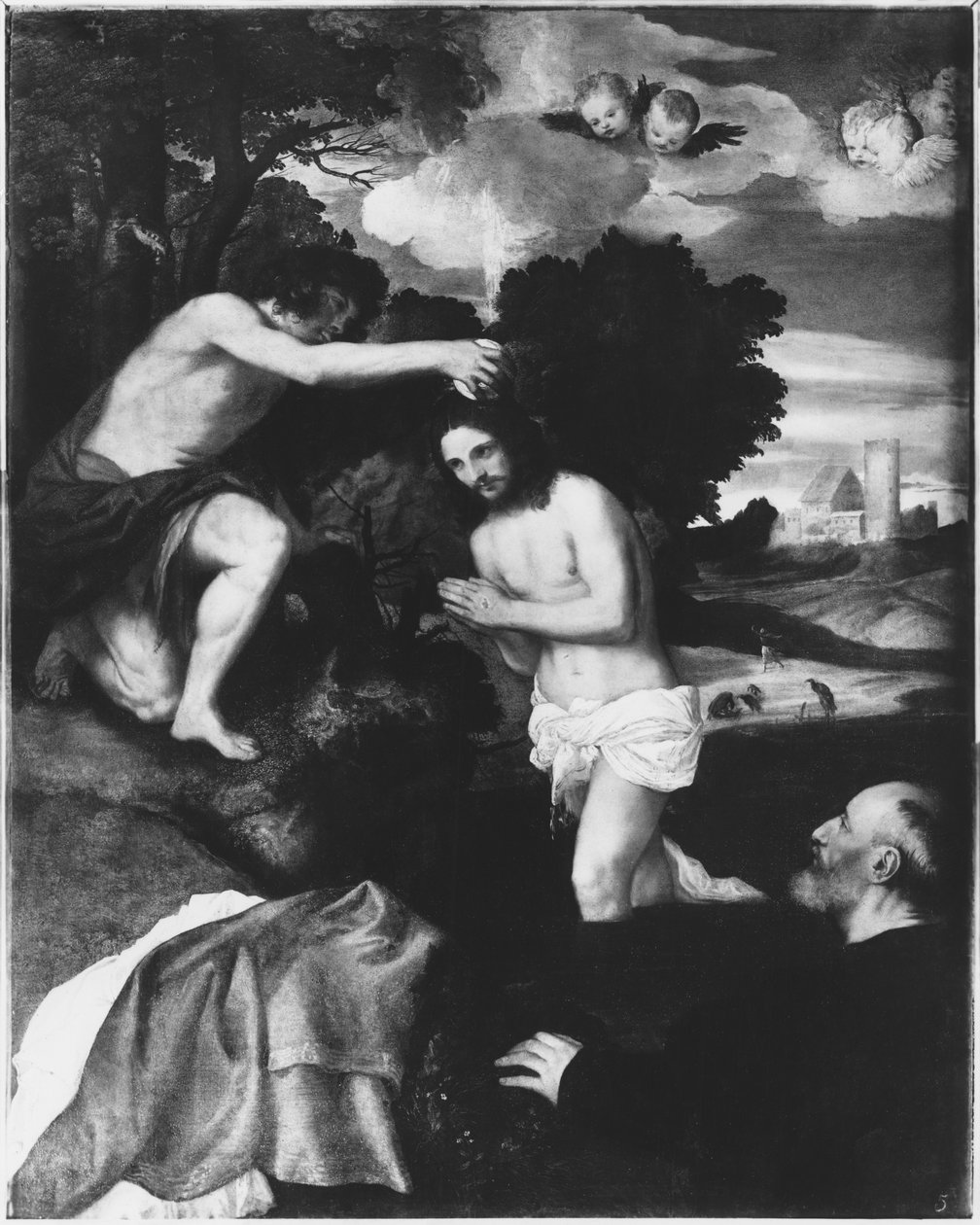 Kristi dåb, ca. 1512 af Tiziano Vecelli