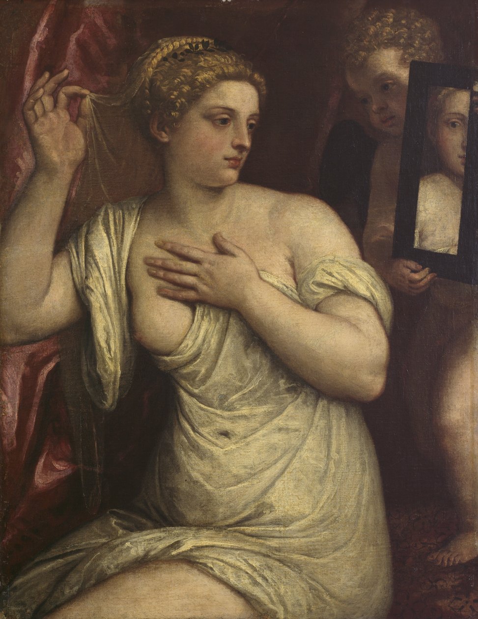 Venus toilet af Tiziano Vecelli