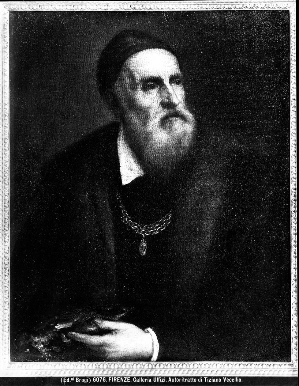 Selvportræt af Tiziano Vecelli