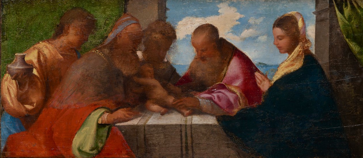 Kristi omskærelse af Titian (Tiziano Vecellio)