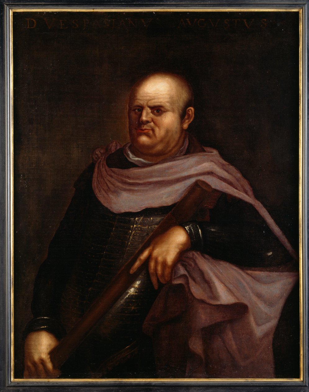 Vespasian Augustus (olie på lærred) af Titian (c.1488 1576) (after)