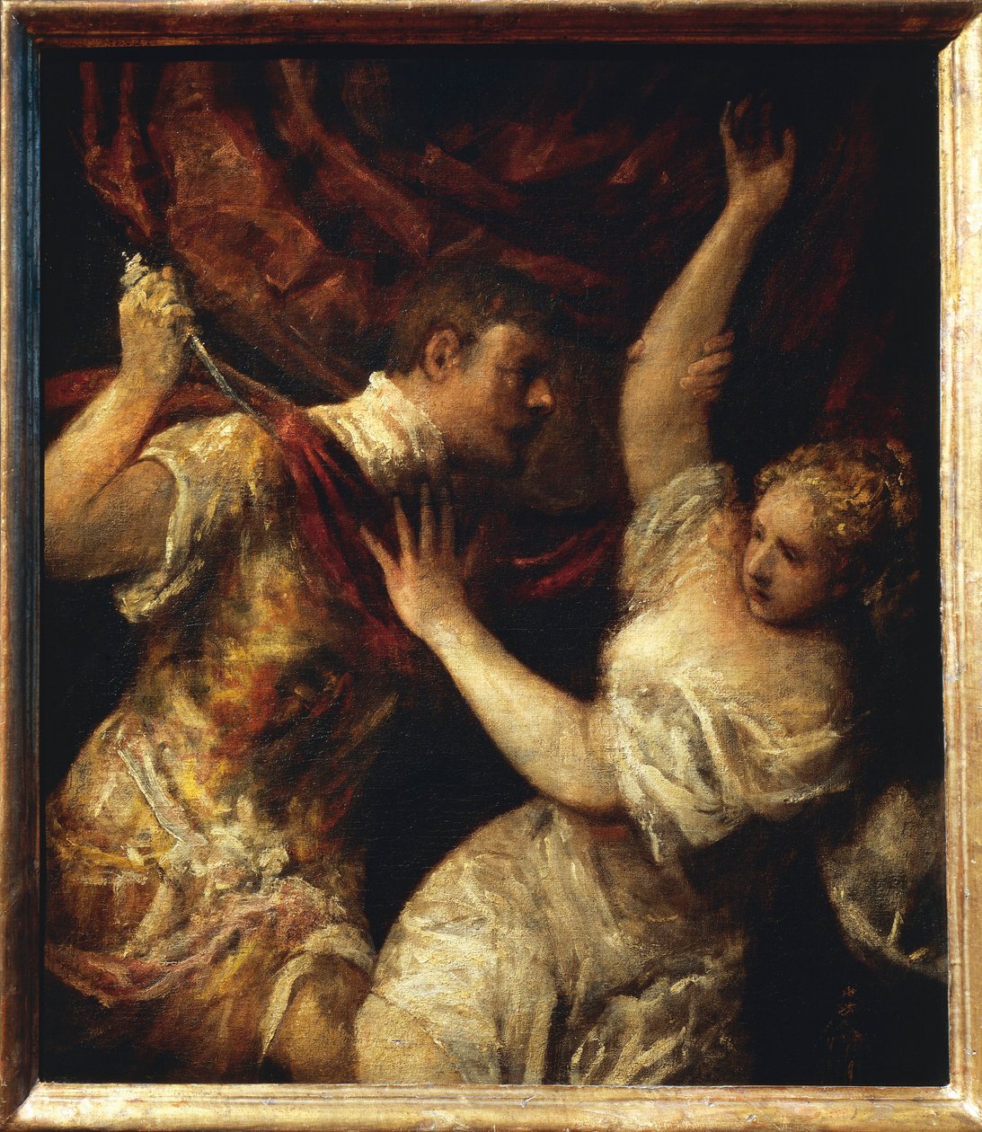 Østrig, Wien, Tarquinius og Lucretia af Titian (c.1488 1576)