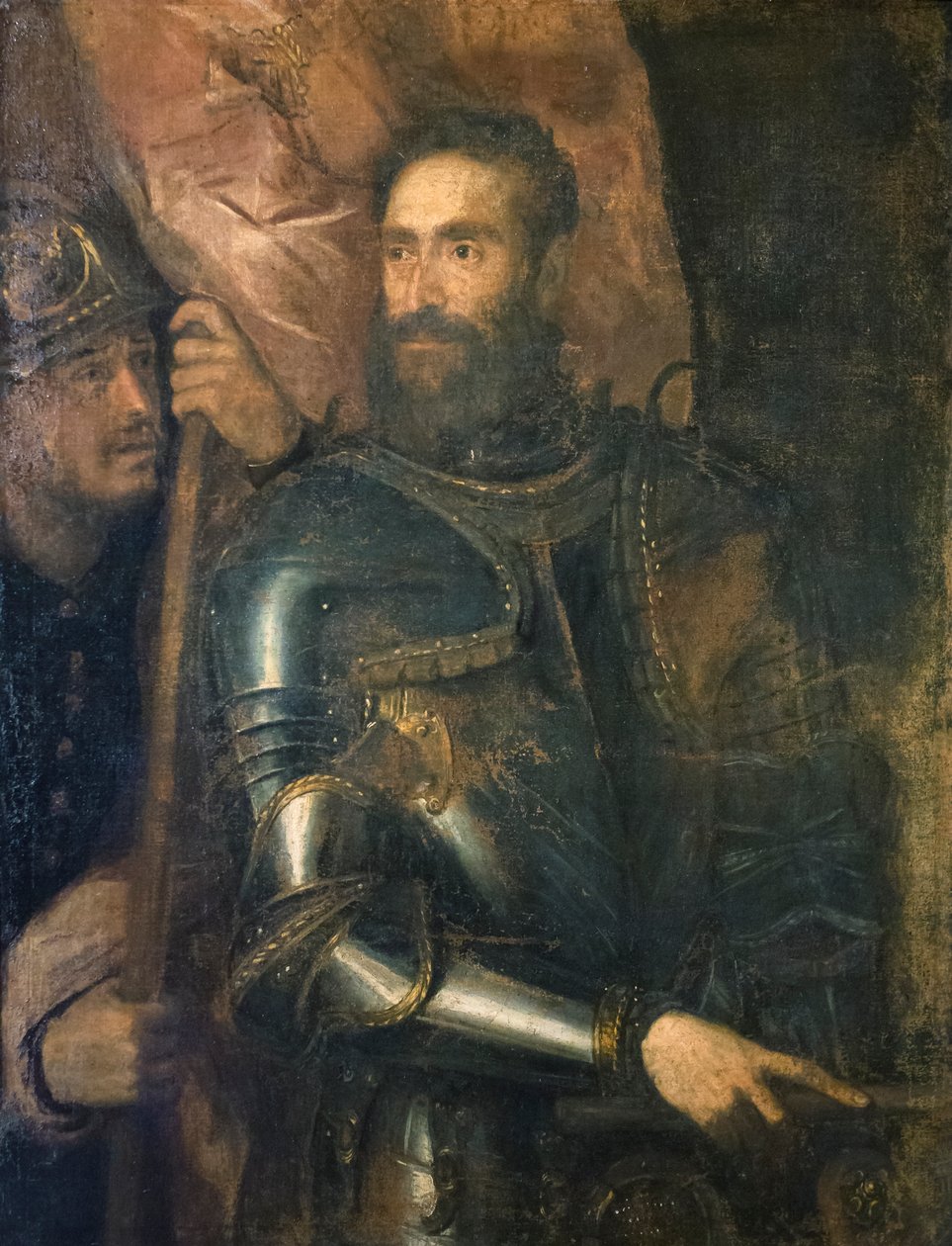 Portræt af Pier Luigi Farnese af Titian (c.1488 1576)