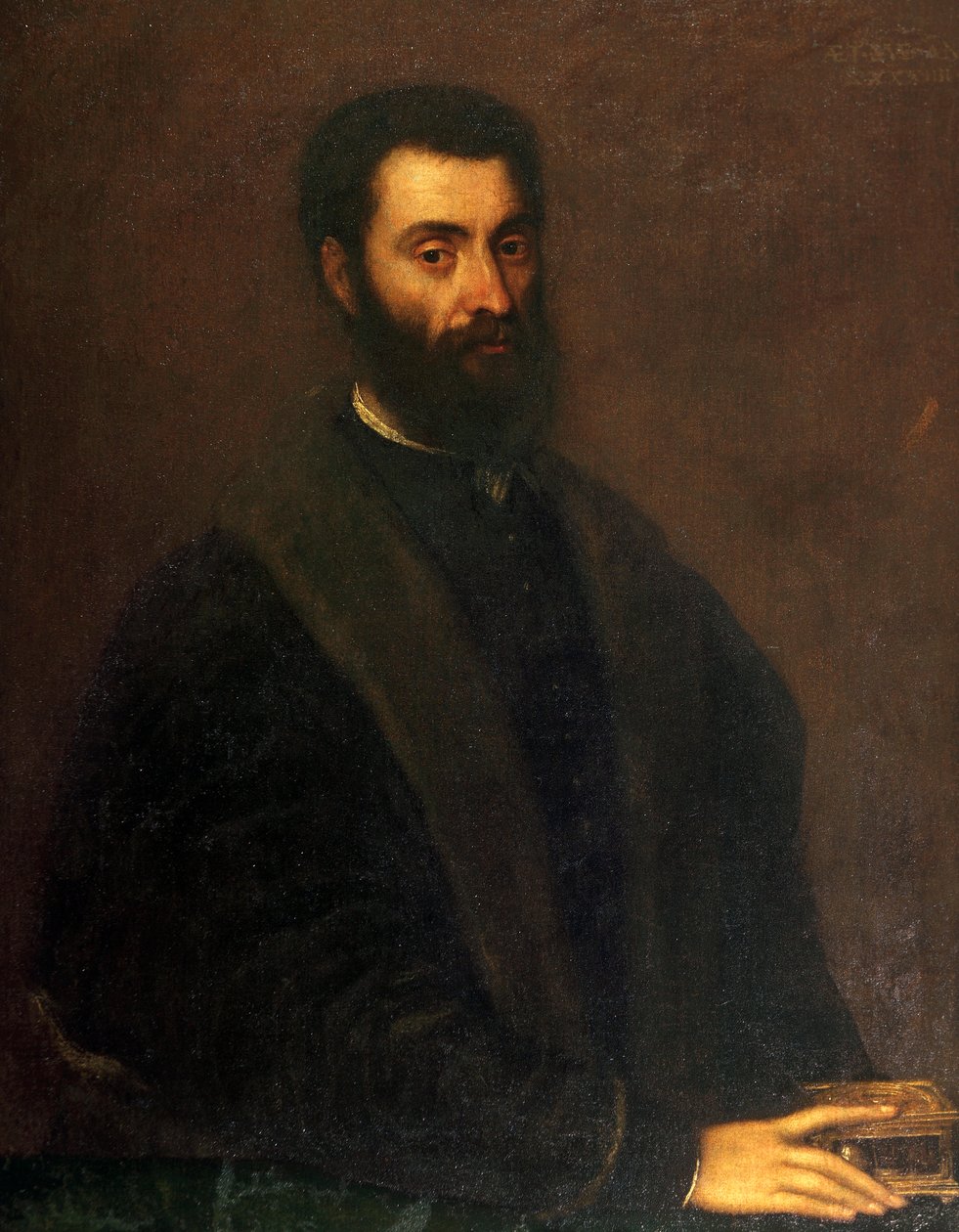 Portræt af Sperone Speroni (Padua af Titian (c.1488 1576)