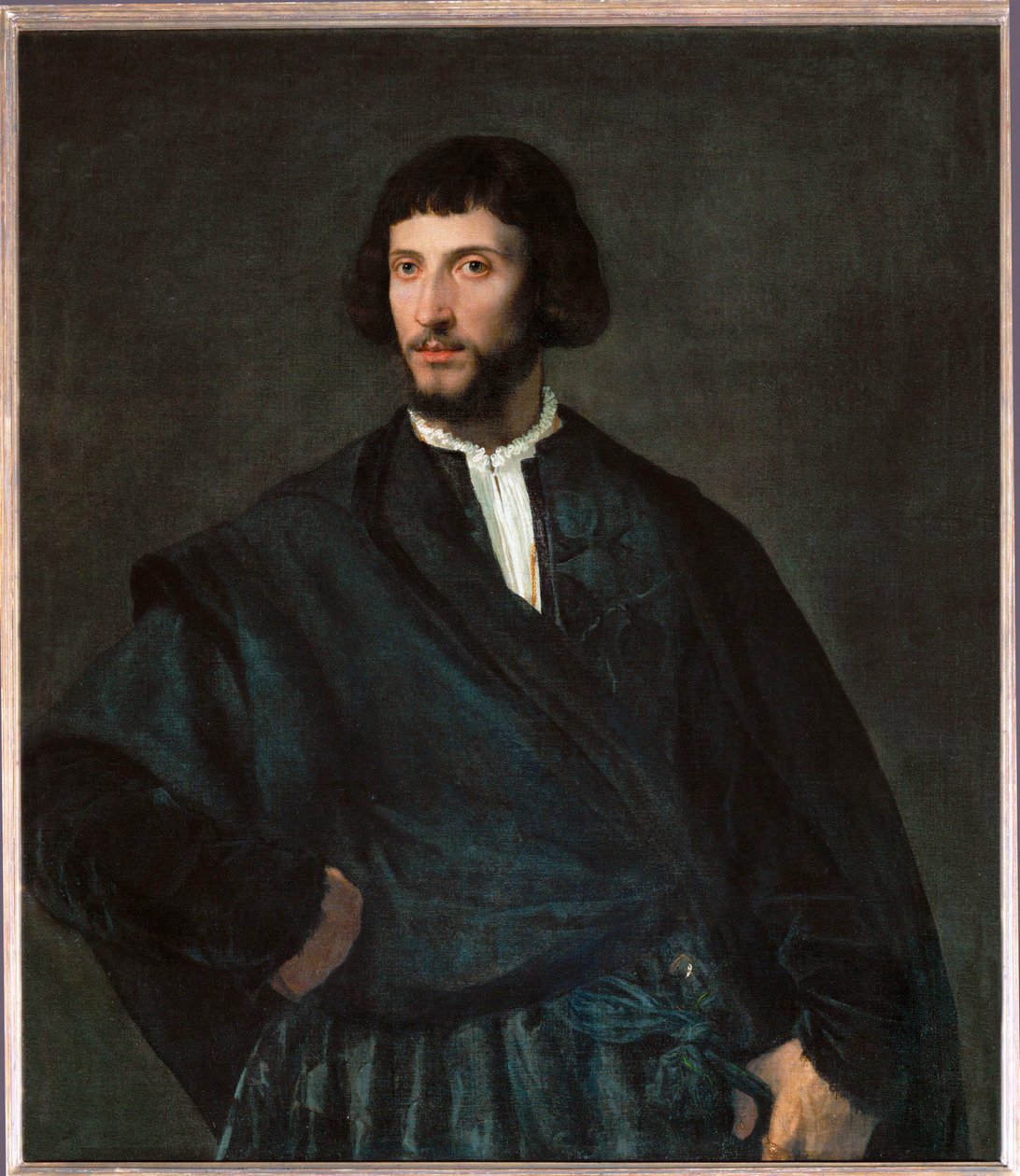 Portræt af en mand ... af Titian (c.1488 1576)