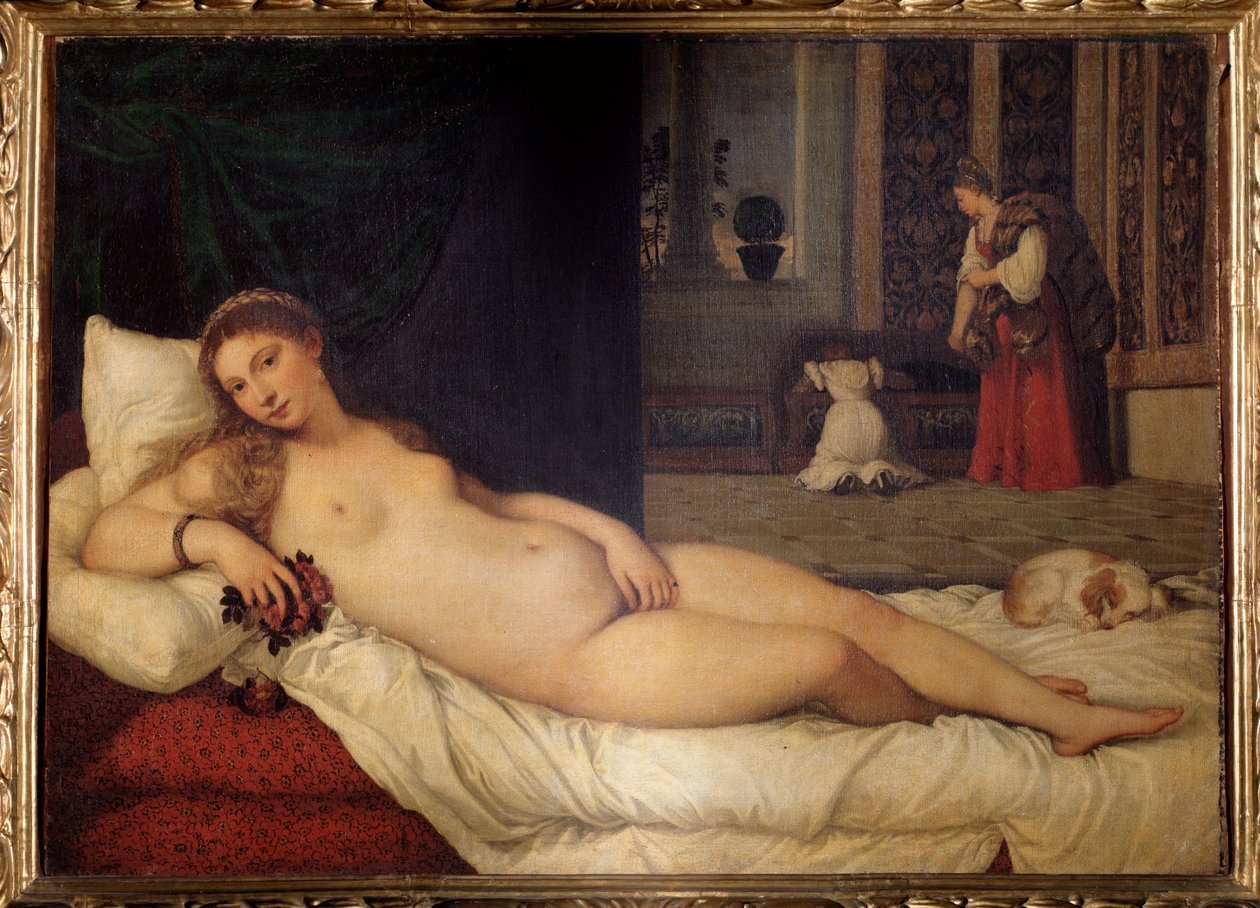 Venus fra Urbino af Titian (c.1488 1576)