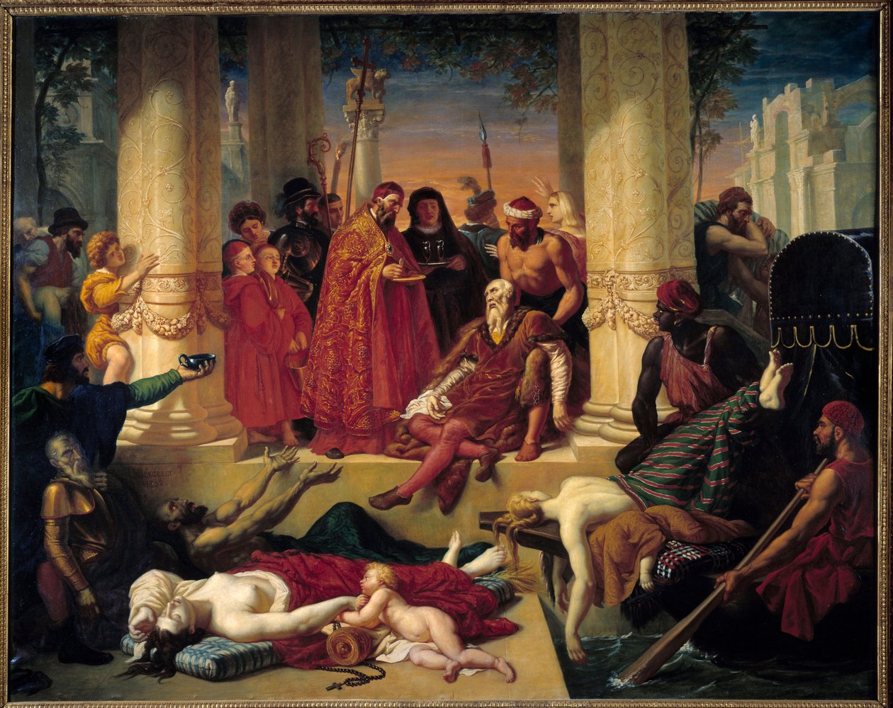 Titians død (1490-1576), 27. august af Tiziano Vecelli