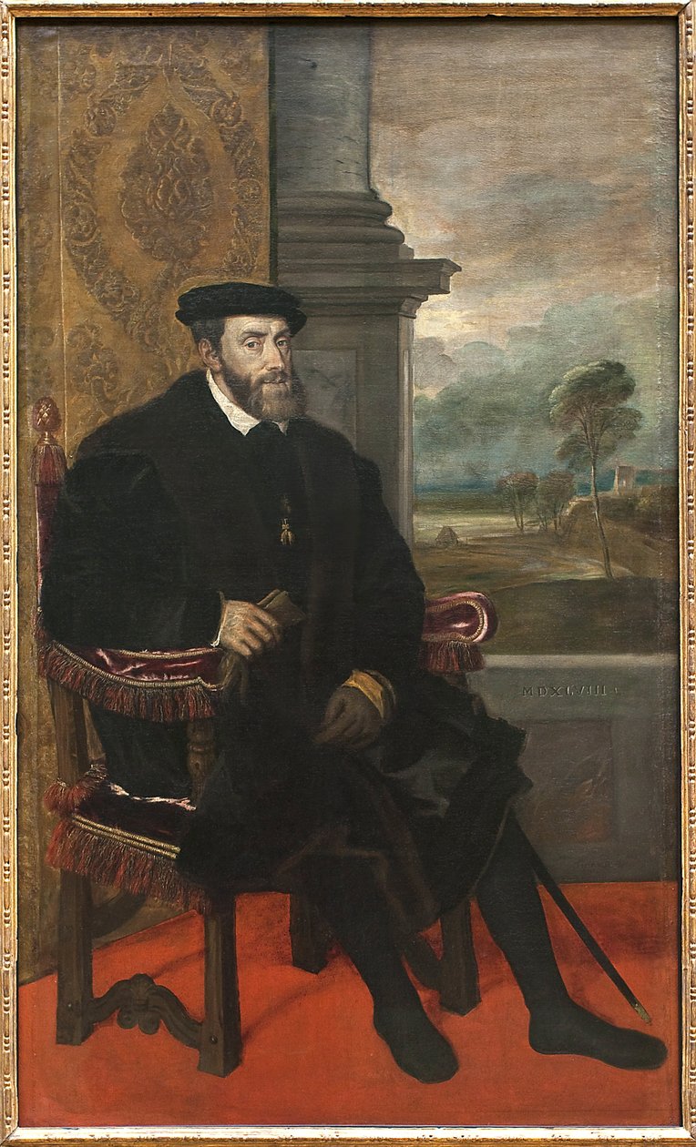 Kejser Karl V (Karl af Habsburg af Tiziano Vecelli