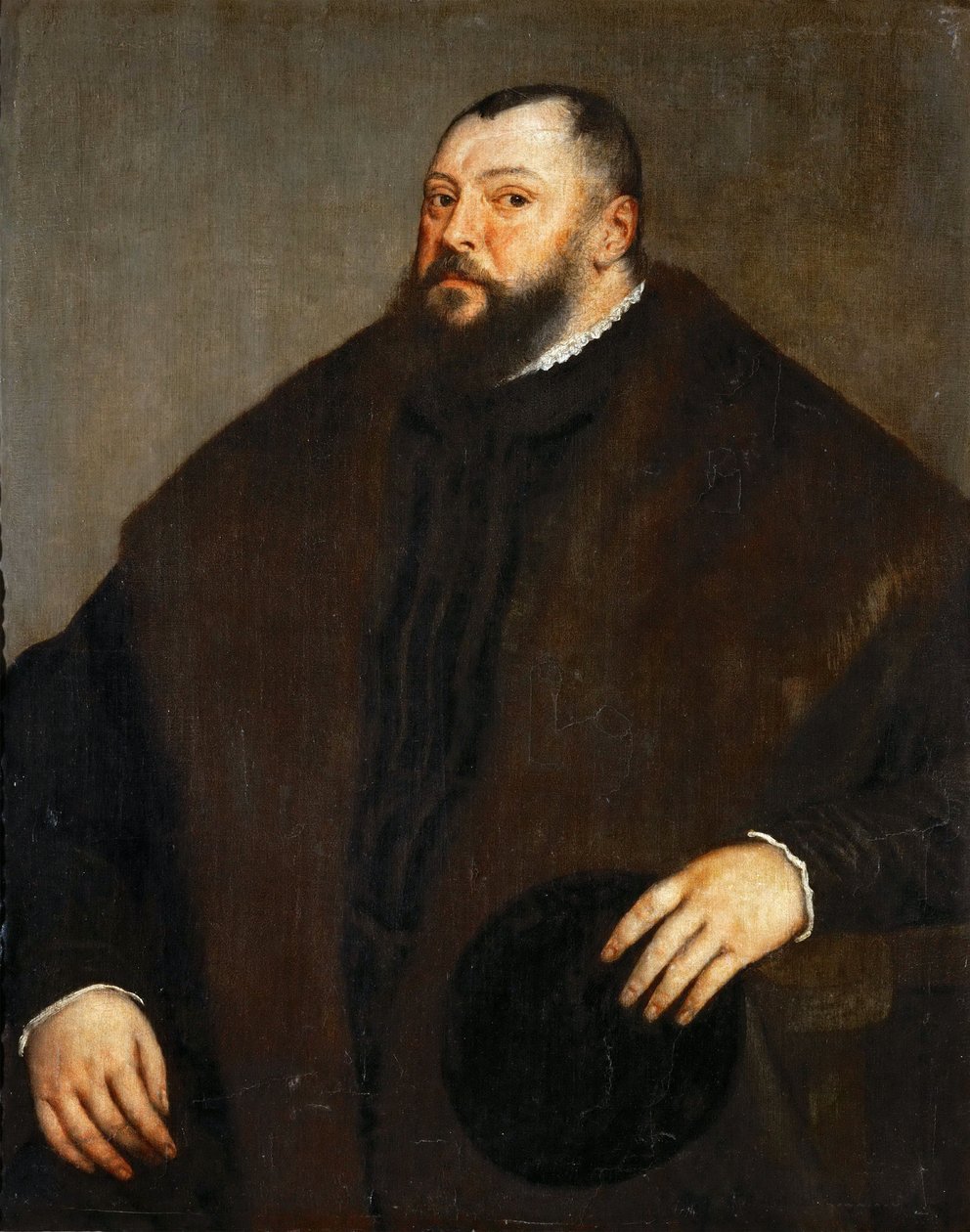 Jean Frederic I de Saxe - John Frederick I (1503-1554), kurfyrst af Sachsen - Titian (1488-1576). Olie på lærred, ca. 1550. Mål : 103,5x83 cm. Kunsthistorisk Museum, Vienne af Tiziano Vecelli
