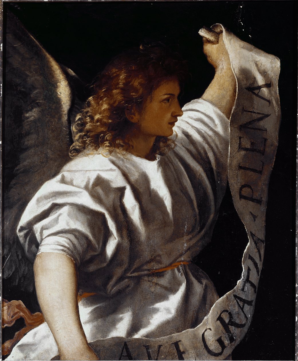 Polyptykon Averoldi: Bekendt engel af Titian (c.1488 1576)