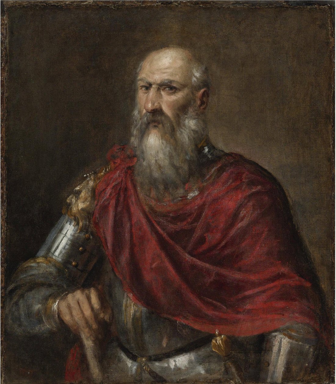 Portræt af admiral Francesco Duodo (1518-1592), af Tizian (1488-1576). Olie på lærred. Mål: 88,6x77 cm. Privat samling af Tiziano Vecelli