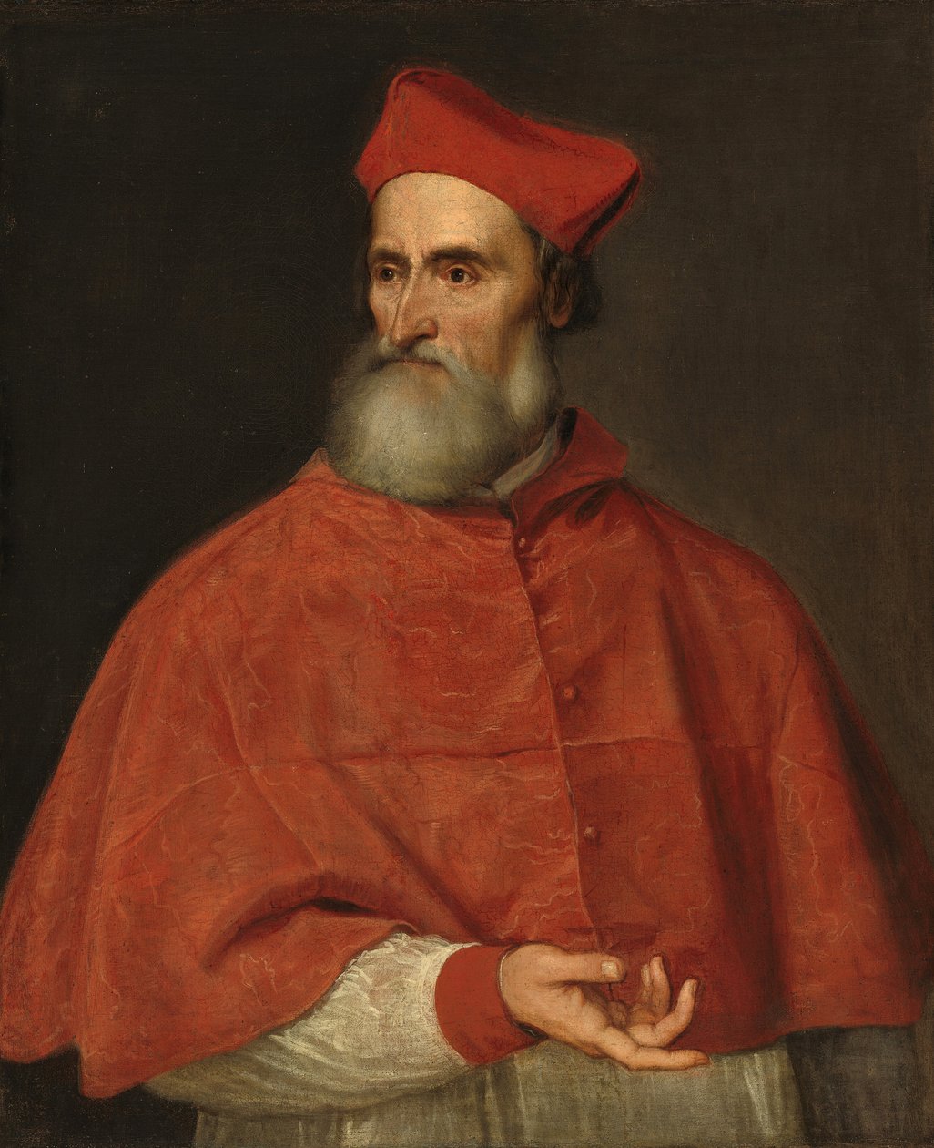 Portræt af kardinal Pietro Bembo, ca. 1540 (olie på lærred) af Tiziano Vecelli