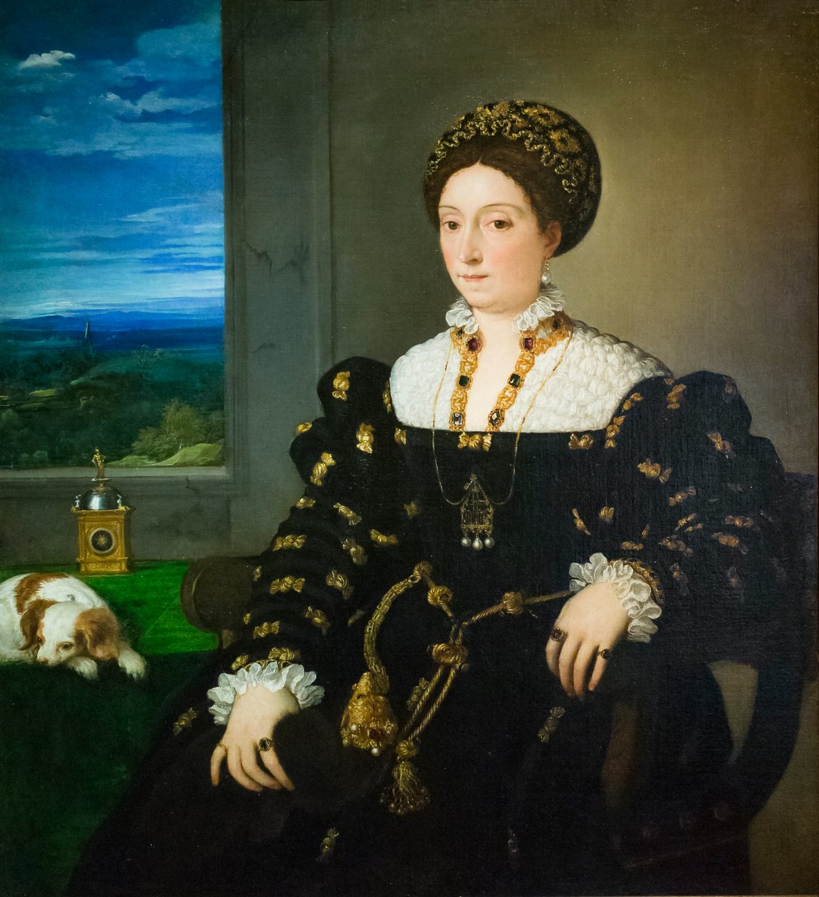 Portræt af Eleonora Gonzaga af Titian (c.1488 1576)