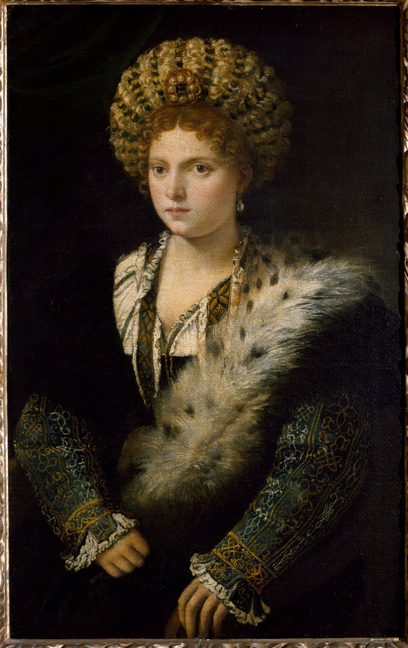 Portræt af Isabella d