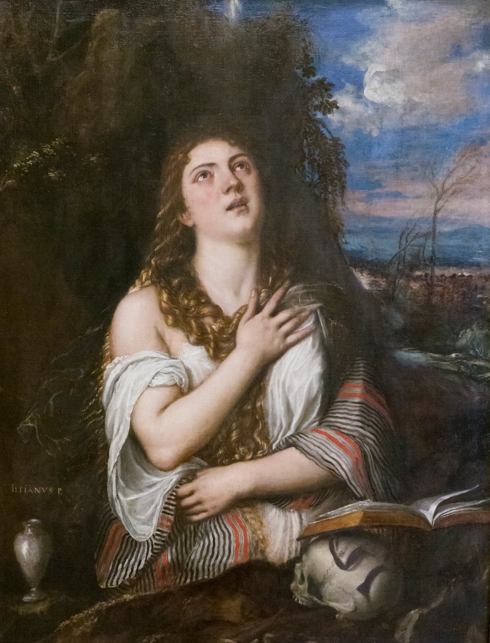 Sankt Maria Magdalena af Titian (c.1488 1576)