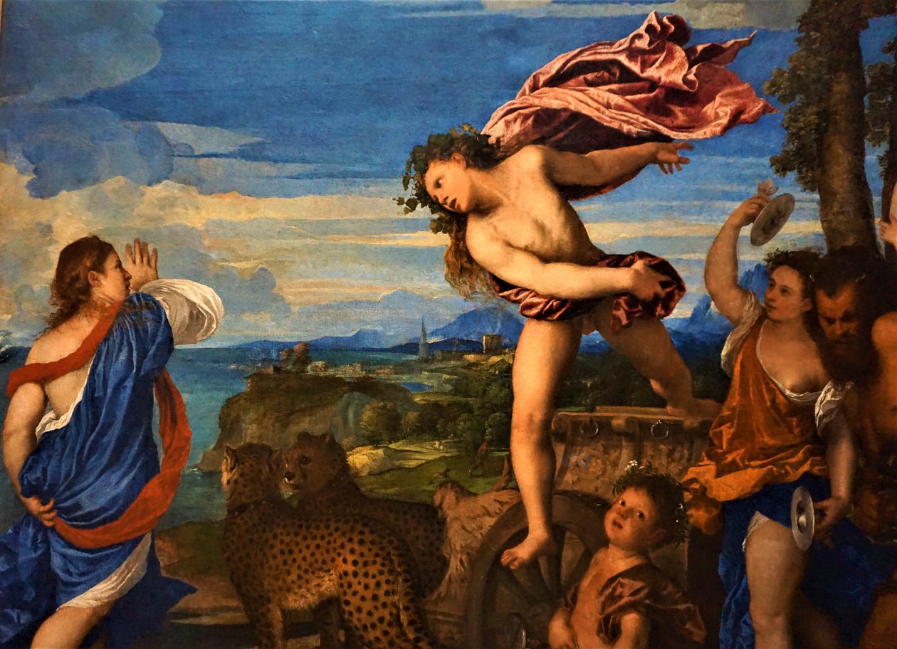 Bacchus og Ariadne af Titian