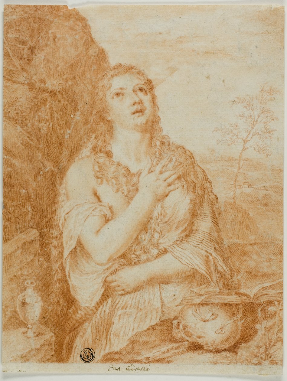 angrende Magdalene af Titian