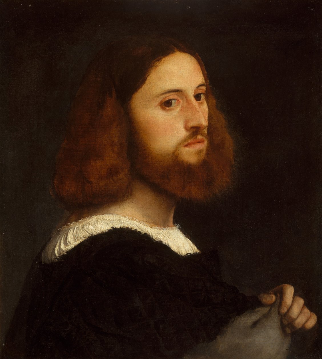 Portræt af en mand, ca. 1515. af Tiziano Vecelli