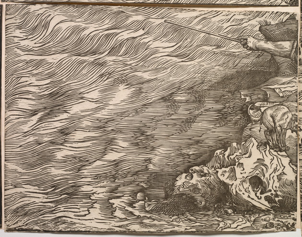 Faraos hærs nedsænkning i Det Røde Hav af Titian