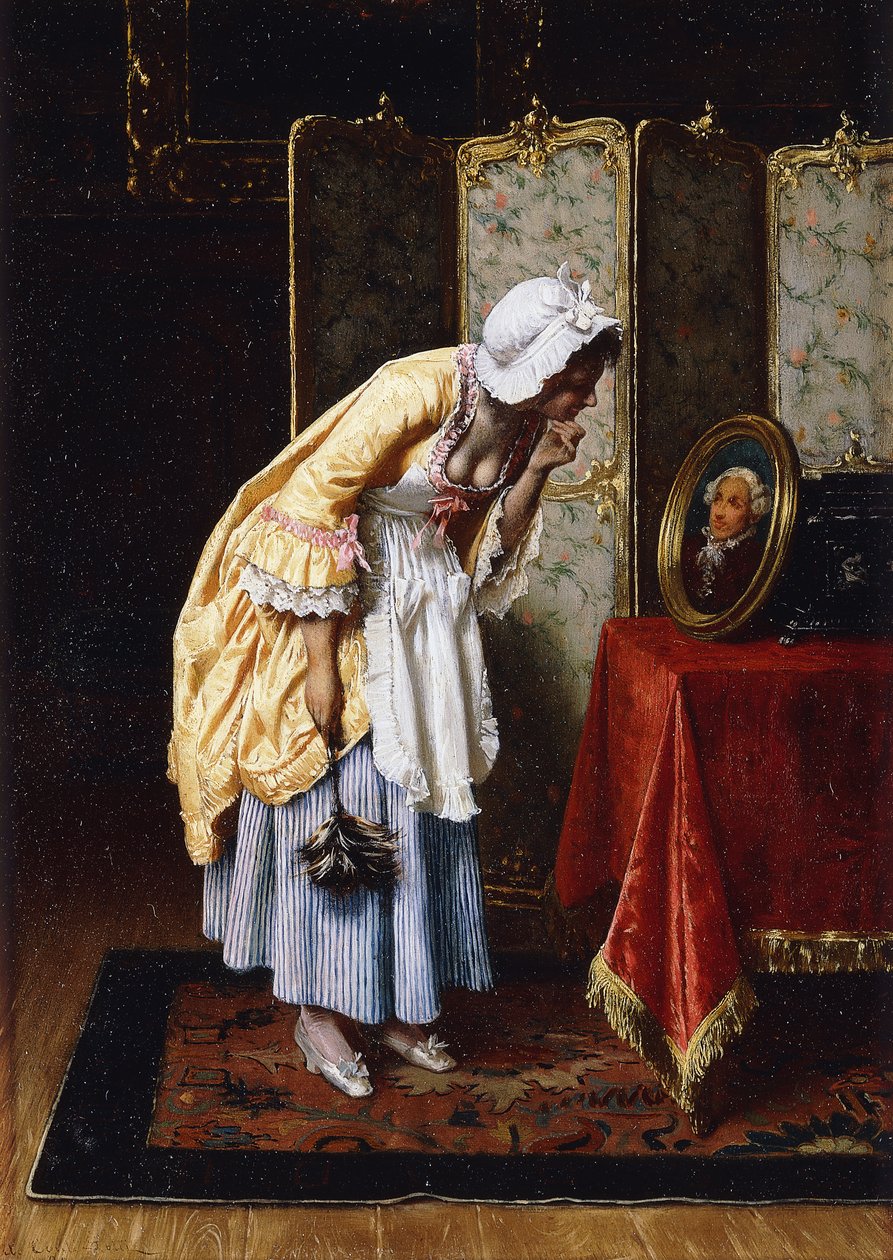 Den hemmelige beundrer, 1871 af Tito Conti