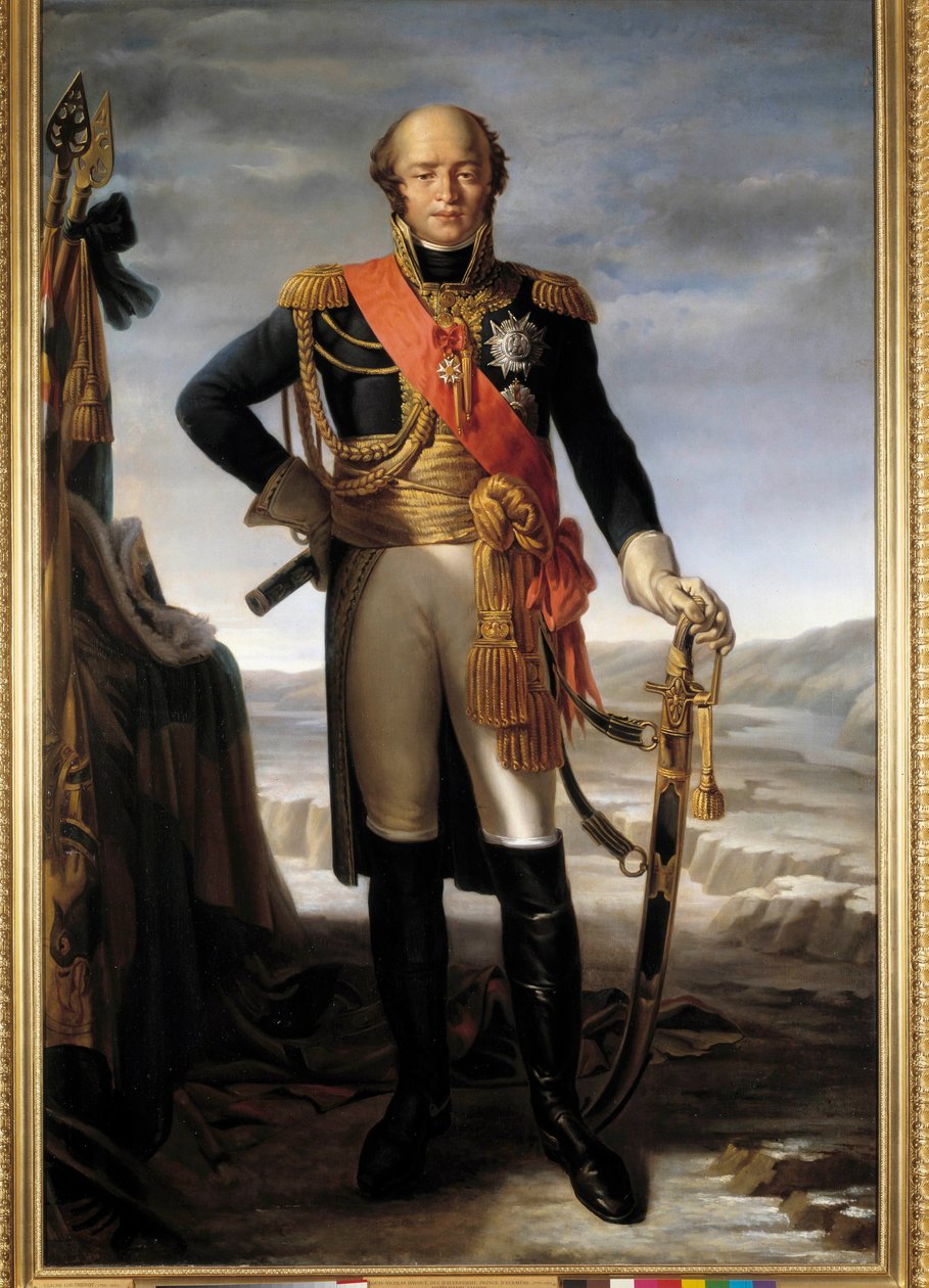 Portræt for foden af Louis Nicolas (Louis-Nicolas) d