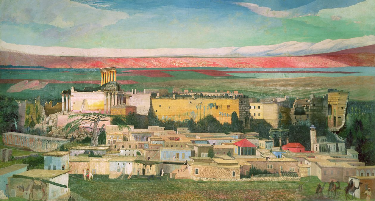 Baalbek, 1906 af Tivadar Kosztka Csontvary