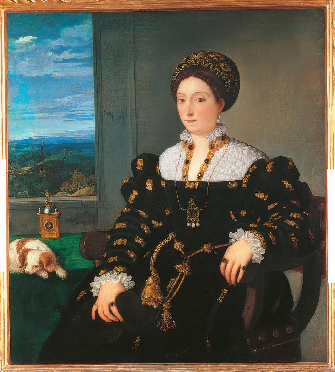 Italien, Toscana, Firenze, Uffizi-galleriet af Tiziano Vecelli