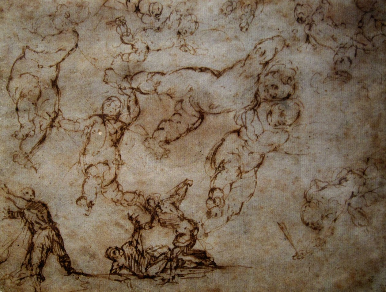 Undersøgelser for St. Peter Martyr af Tiziano Vecelli