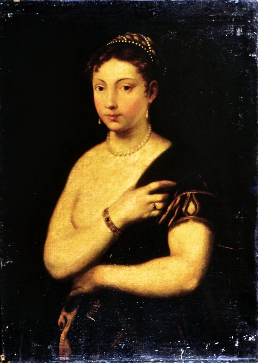 Pige i pels af Tiziano Vecelli