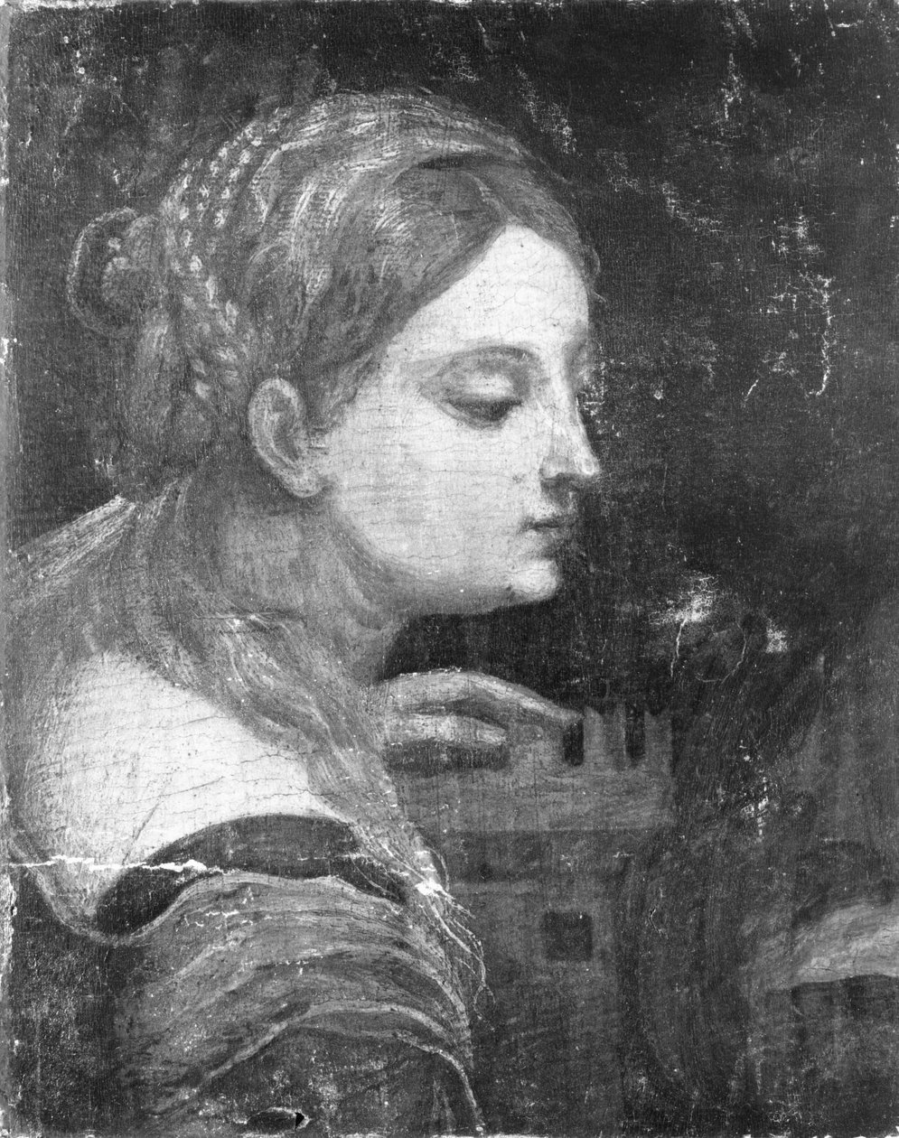 Sankt Barbara af Tiziano Vecelli