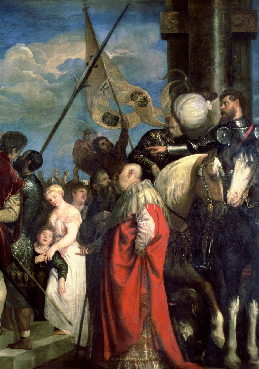 Ecce Homo, 1543 (detalje af 68666) af Tiziano Vecelli