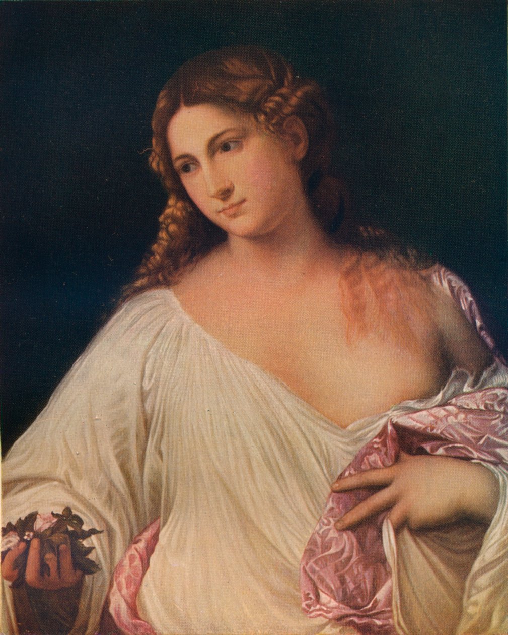 Flora, c1515, 1911 af Tiziano Vecelli