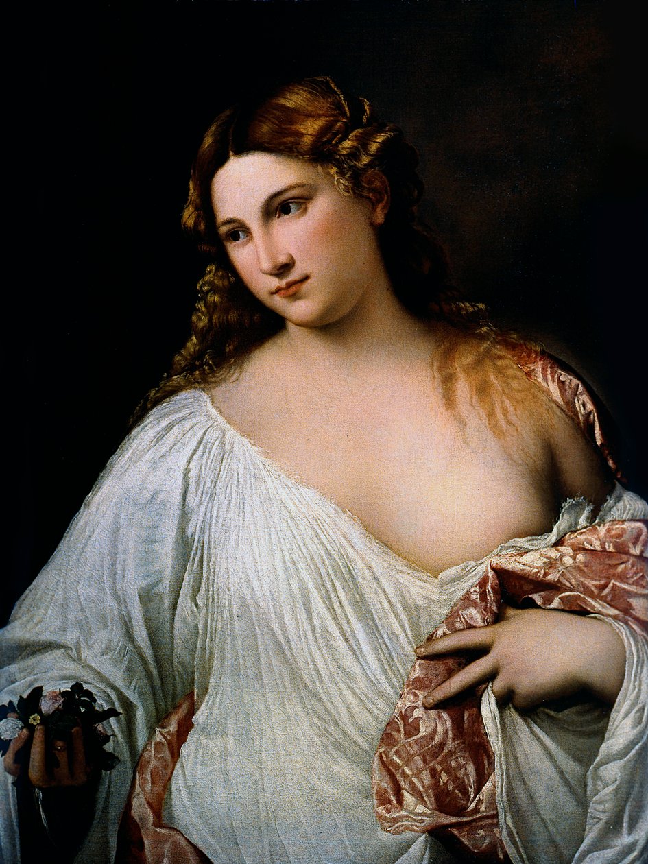 Flora, ca 1515 af Tiziano Vecelli