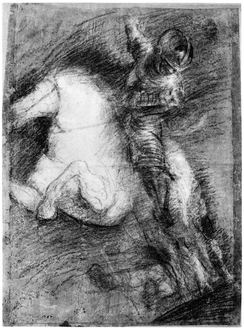 Rytter for slaget ved Cadore, c1525, 1937 af Tiziano Vecelli