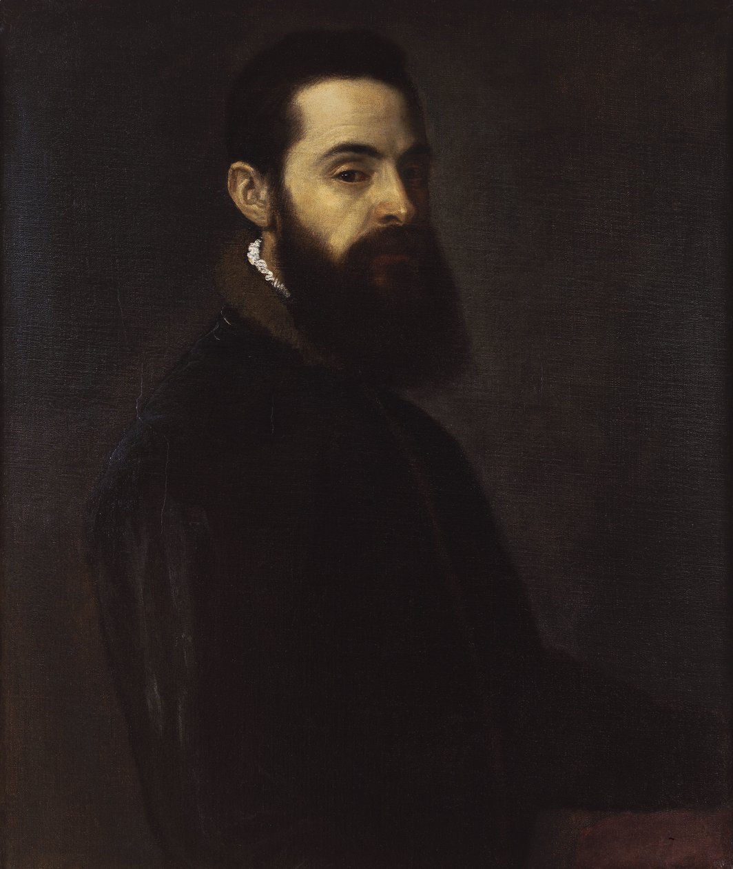Portræt af Antonio Anselmi af Tiziano Vecelli