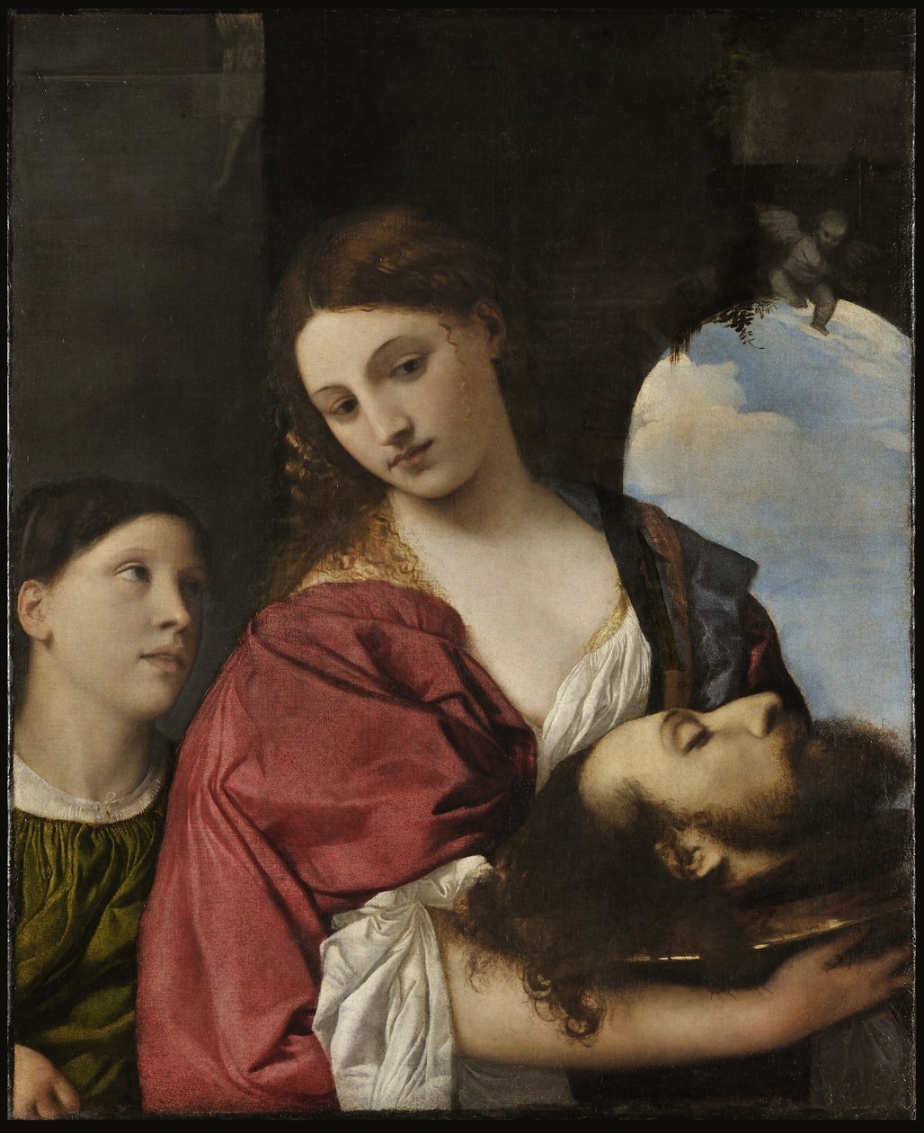 Salome med Johannes Døberens Hoved af Tiziano Vecelli