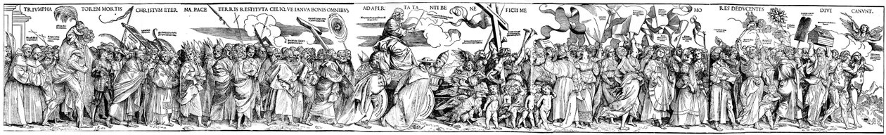 Troens triumf, 1510-1511, 1937 af Tiziano Vecelli