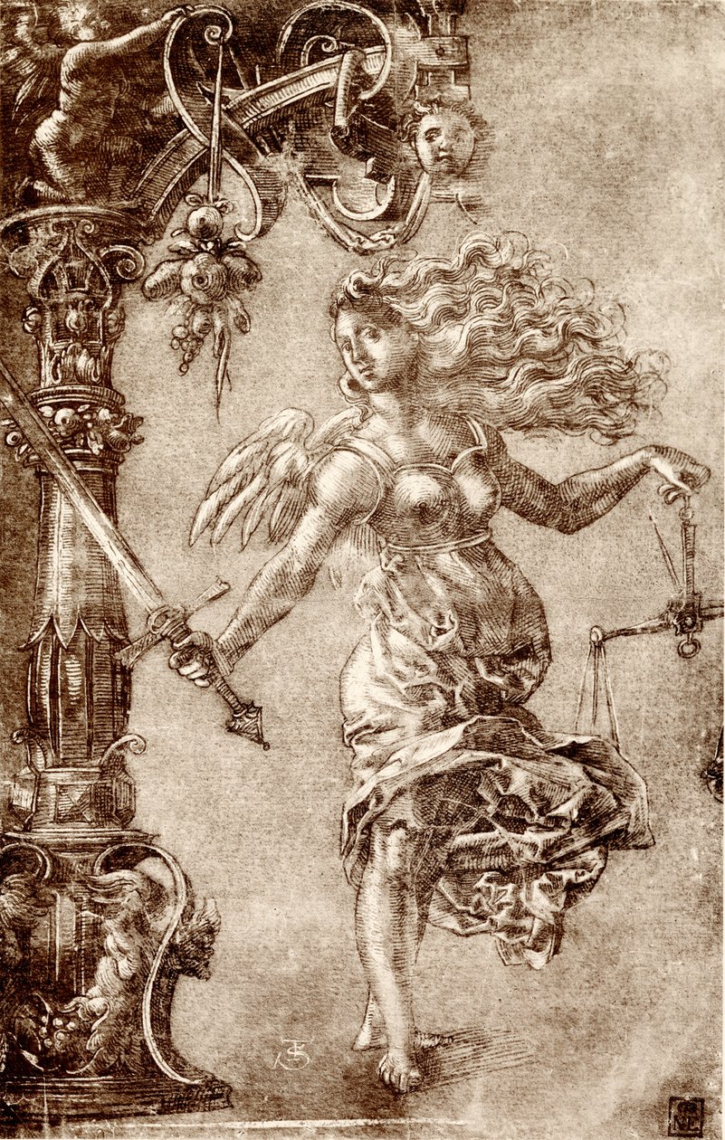 Justitia af Tobias Stimmer