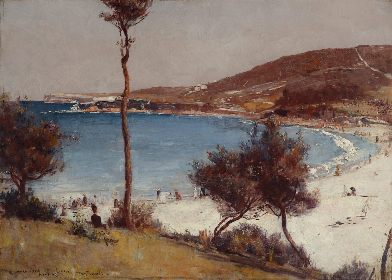 Ferieskitse på Coogee af Tom Roberts
