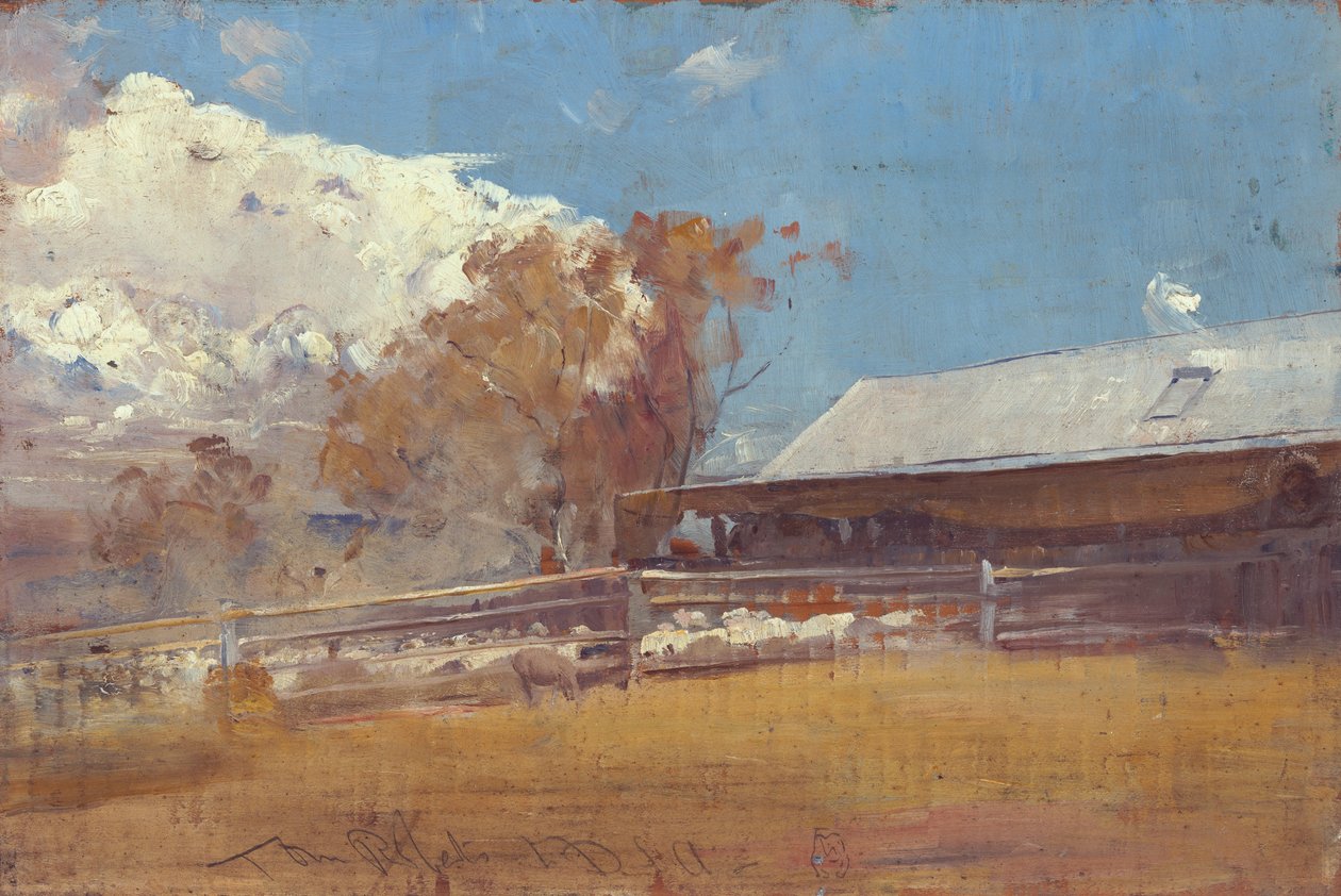 Klippeskur, Newstead af Tom Roberts