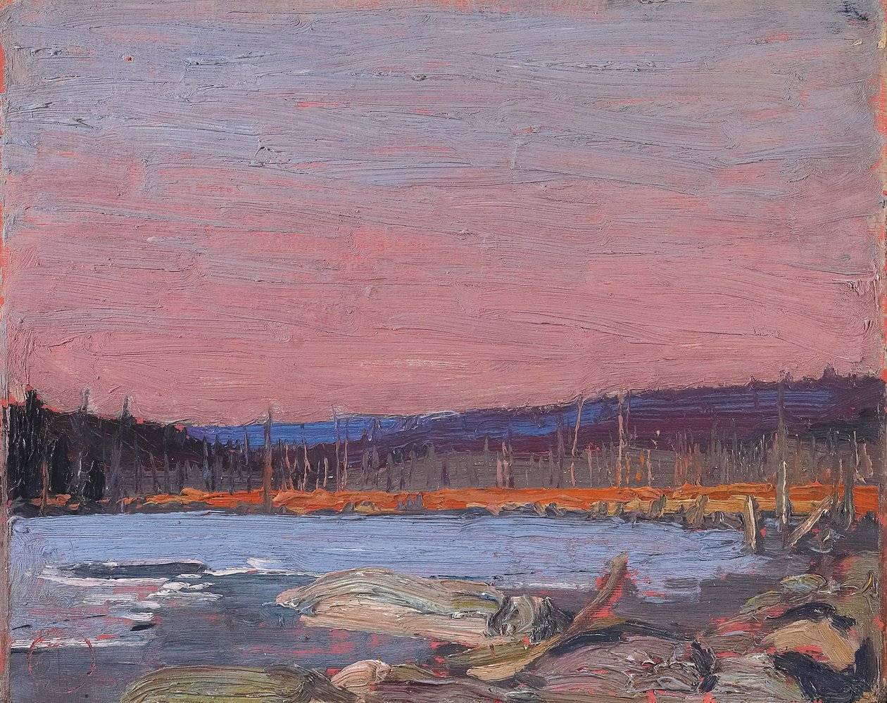 En nordlig sø af Tom Thomson