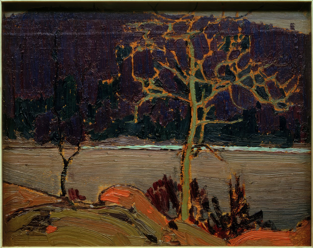 Purple Hill af Tom Thomson